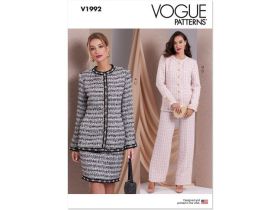 Vogue Schnittmuster-Set Damen Blazer, Rock und Hose